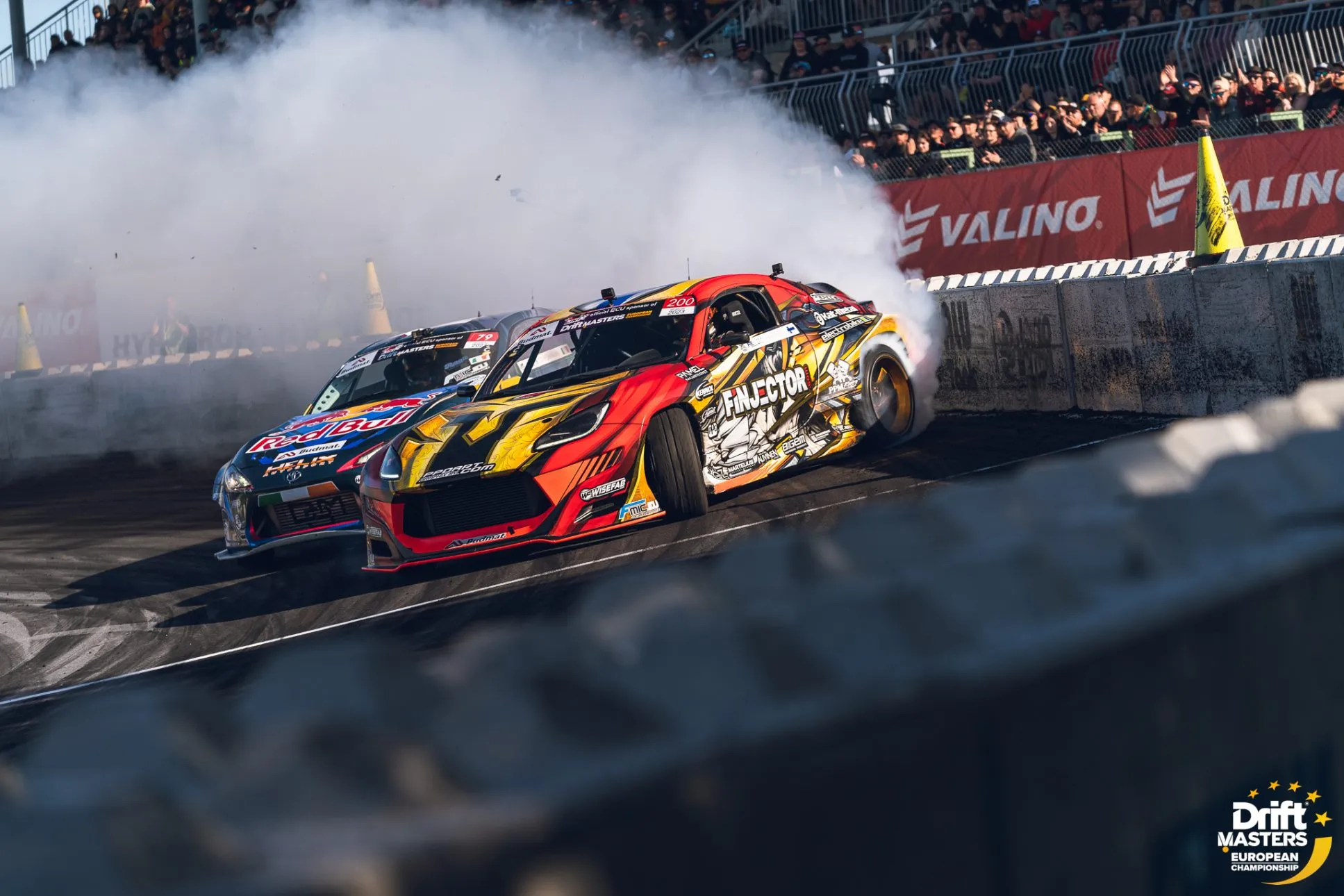 Drift Masters European Championship Finland tandem, Jordan Butters official photography